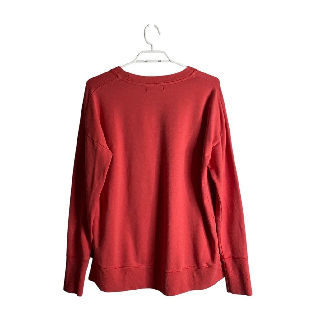 Tuff Athletics Women's Coral Crewneck Relaxed Pullover Sweatshirt - Picture 8 of 8